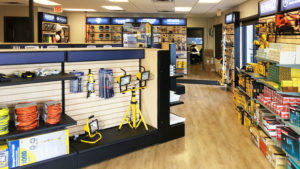 Tool and Hardware Floor and Wall Gondola