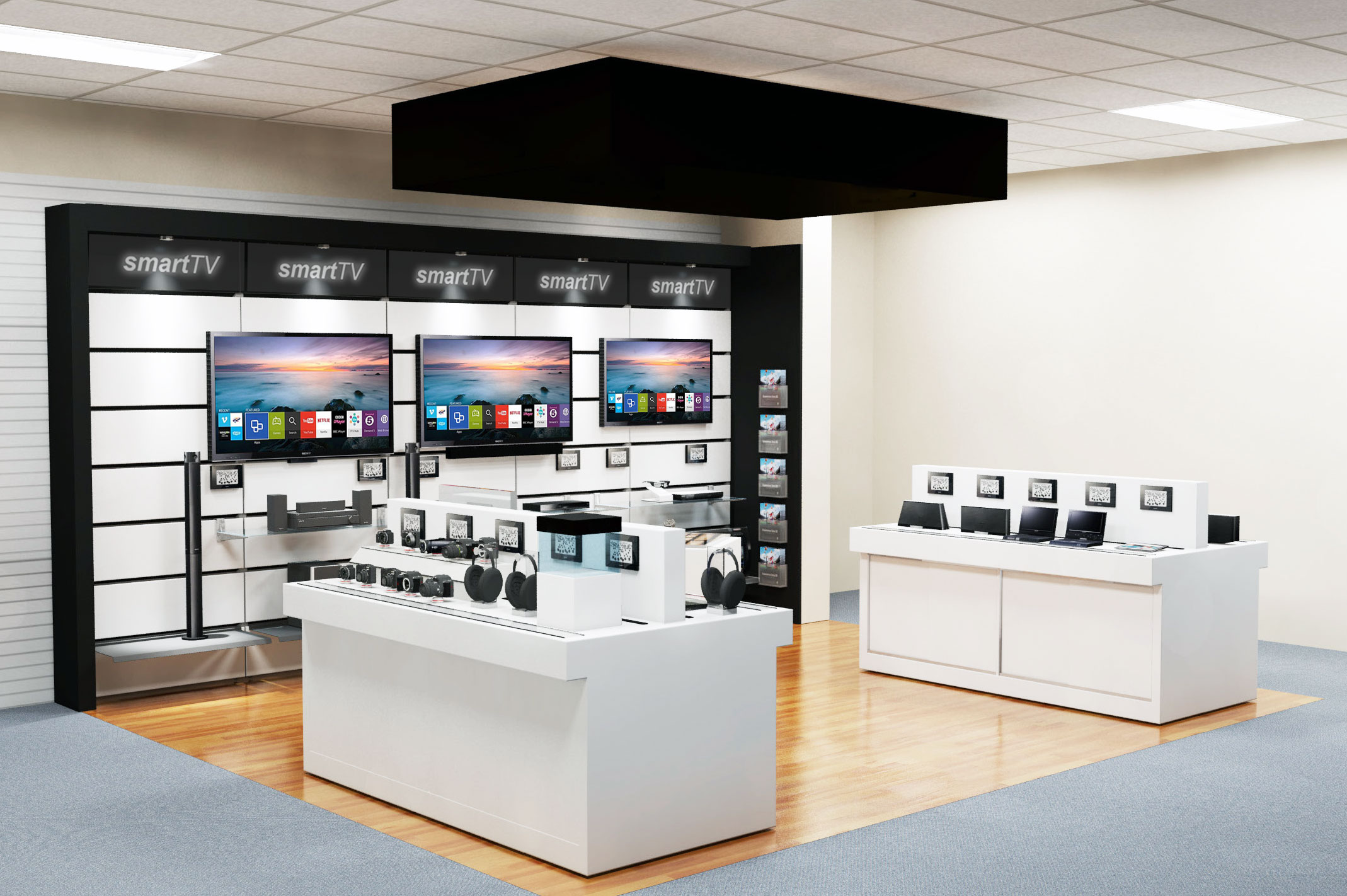 Electronics Store Package WALLS+FORMS
