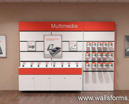 Franchise Store Package Feature Wall