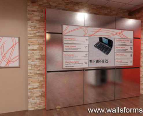 Franchise Store Package Feature Wall