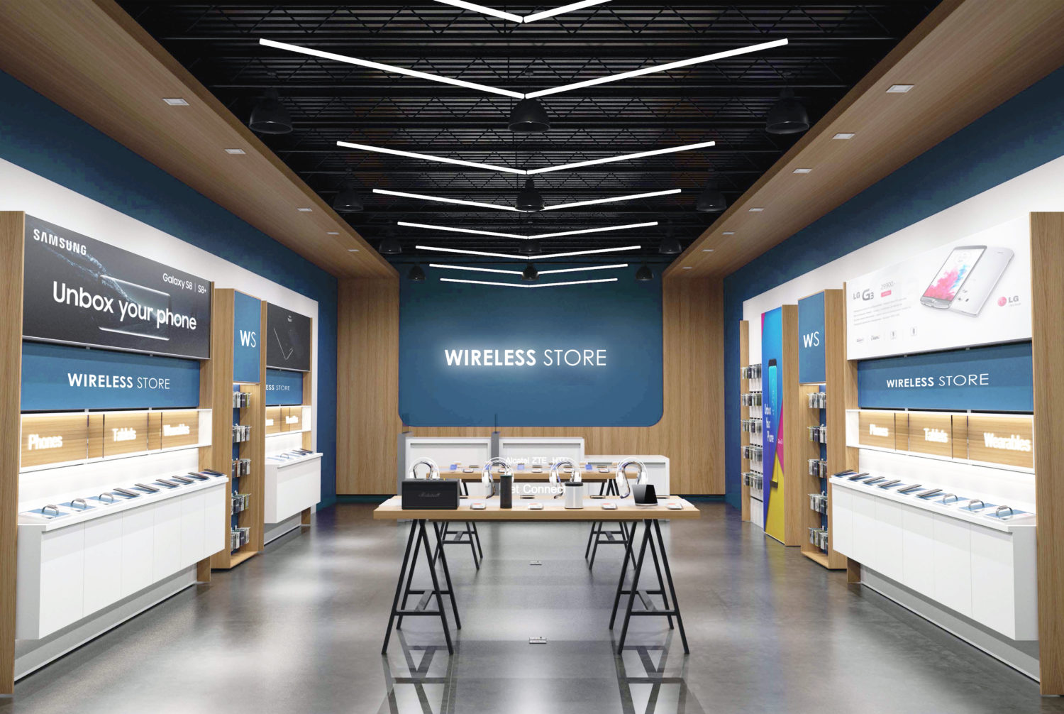 Wireless Store Package WALLS+FORMS