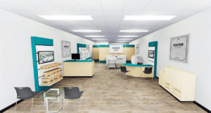 Modular Temporary Store Divider