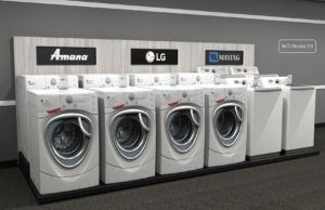 Home Appliances Floor Gondola