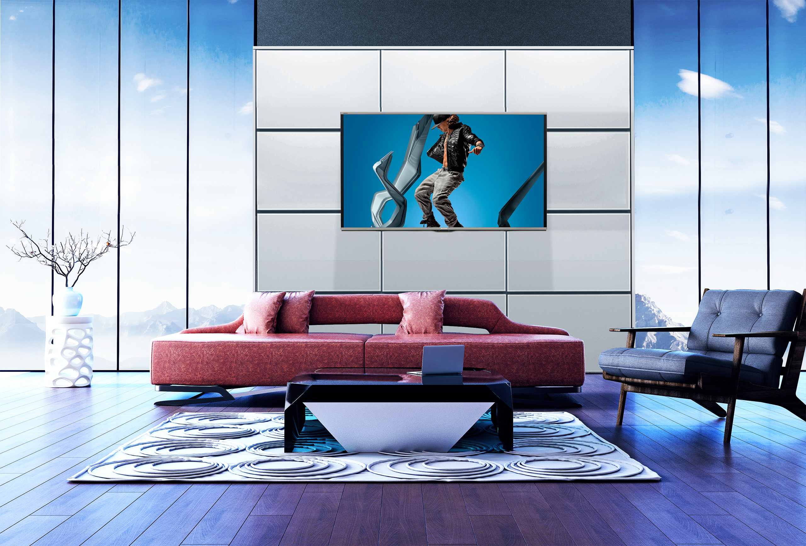 Lobby and Office Wall Display WALLS+FORMS