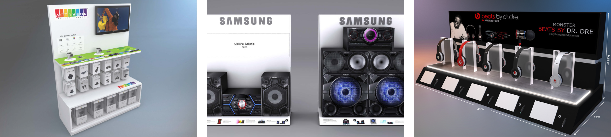 Retail Display Fixtures Walls+Forms, Inc.