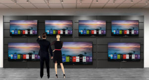 T2+ Smart Frame TV Wall Application