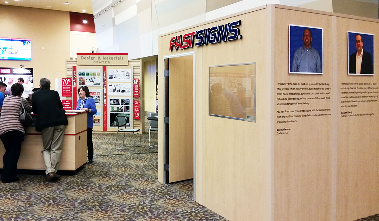 Retail Display Fixtures Walls+Forms, Inc.