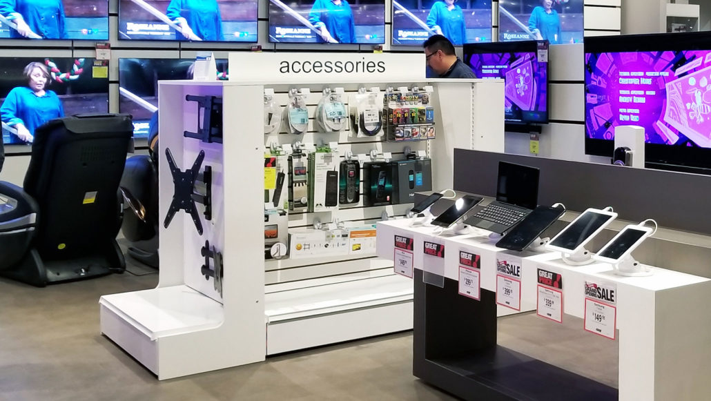 Retail Display Fixtures Walls+Forms, Inc.