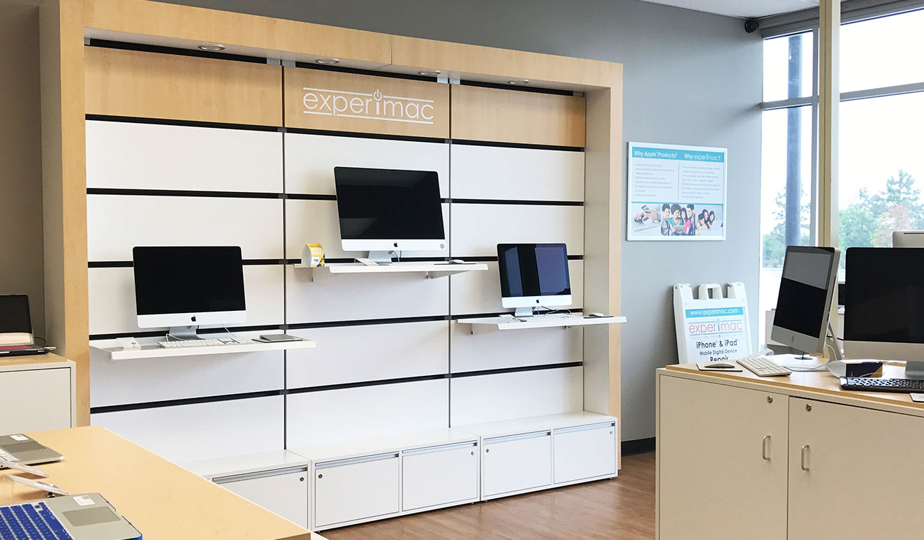 Retail Display Fixtures Walls+Forms, Inc.